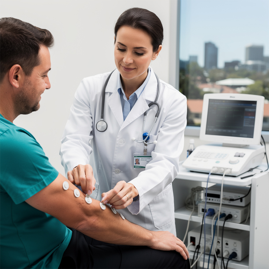 EMG and nerve conduction testing Perth